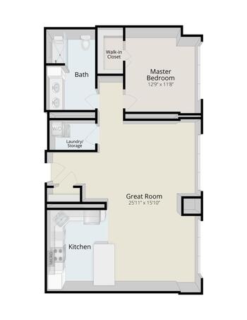 Floorplan of Rydal Park, Assisted Living, Nursing Home, Independent Living, CCRC, Rydal, PA 6