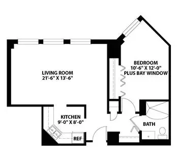 Floorplan of Lake Forest Place, Assisted Living, Nursing Home, Independent Living, CCRC, Lake Forest, IL 18