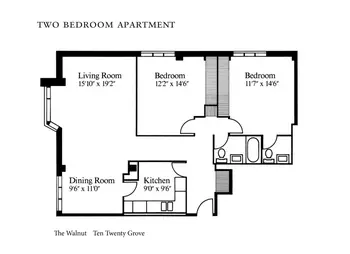 Floorplan of Ten Twenty Grove, Assisted Living, Nursing Home, Independent Living, CCRC, Evanston, IL 4