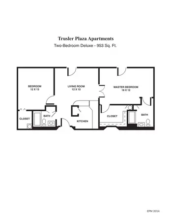 Floorplan of Emporia Presbyterian Manor, Assisted Living, Nursing Home, Independent Living, CCRC, Emporia, KS 2