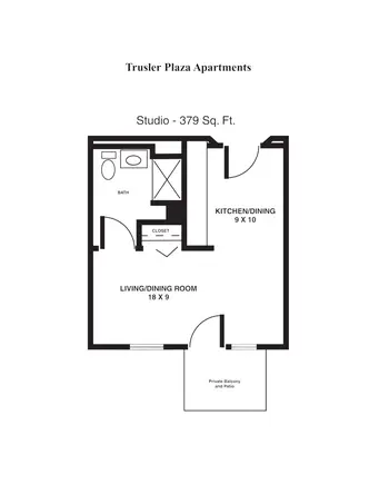 Floorplan of Emporia Presbyterian Manor, Assisted Living, Nursing Home, Independent Living, CCRC, Emporia, KS 3