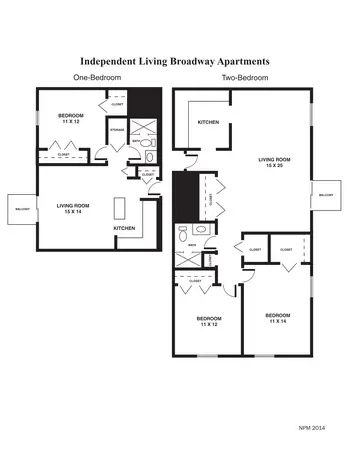 Floorplan of Newton Presbyterian Manor, Assisted Living, Nursing Home, Independent Living, CCRC, Newton, KS 4