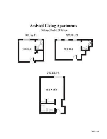 Floorplan of Topeka Presbyterian Manor, Assisted Living, Nursing Home, Independent Living, CCRC, Topeka, KS 1