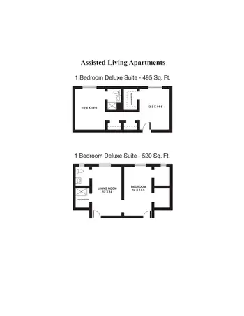 Floorplan of Topeka Presbyterian Manor, Assisted Living, Nursing Home, Independent Living, CCRC, Topeka, KS 2