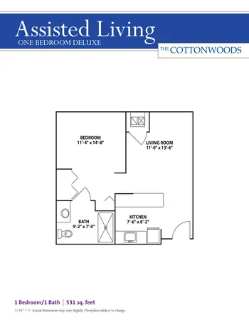 Floorplan of Wichita Presbyterian Manor, Assisted Living, Nursing Home, Independent Living, CCRC, Wichita, KS 2
