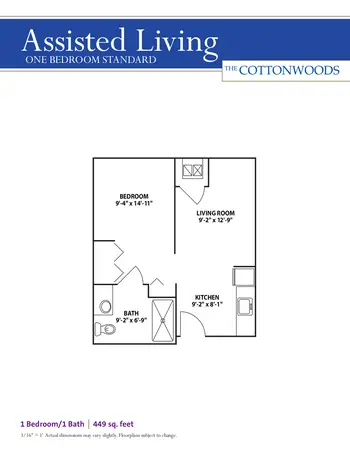 Floorplan of Wichita Presbyterian Manor, Assisted Living, Nursing Home, Independent Living, CCRC, Wichita, KS 3