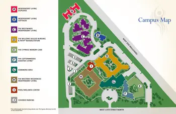 Campus Map of Wichita Presbyterian Manor, Assisted Living, Nursing Home, Independent Living, CCRC, Wichita, KS 1