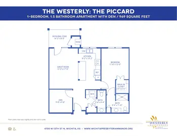Floorplan of Wichita Presbyterian Manor, Assisted Living, Nursing Home, Independent Living, CCRC, Wichita, KS 11