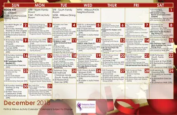 Activity Calendar of Wichita Presbyterian Manor, Assisted Living, Nursing Home, Independent Living, CCRC, Wichita, KS 14