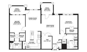 Floorplan of Aberdeen Heights, Assisted Living, Nursing Home, Independent Living, CCRC, Kirkwood, MO 9