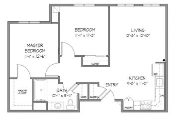 Floorplan of The Long Community at Highland, Assisted Living, Nursing Home, Independent Living, CCRC, Lancaster, PA 3