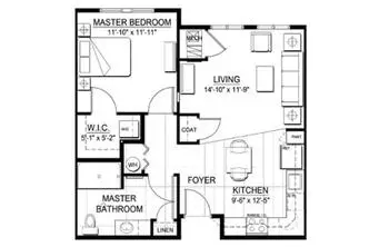 Floorplan of Ware Presbyterian Village, Assisted Living, Nursing Home, Independent Living, CCRC, Oxford, PA 1