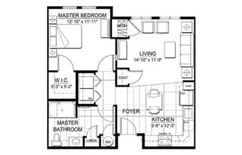 Floorplan of Ware Presbyterian Village, Assisted Living, Nursing Home, Independent Living, CCRC, Oxford, PA 3
