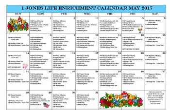 Activity Calendar of The Villages of Dallas, Assisted Living, Nursing Home, Independent Living, CCRC, Dallas, TX 7