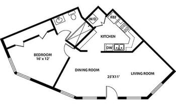Floorplan of The Villages of Dallas, Assisted Living, Nursing Home, Independent Living, CCRC, Dallas, TX 6