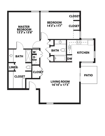 Floorplan of Presbyterian Village North, Assisted Living, Nursing Home, Independent Living, CCRC, Dallas, TX 6