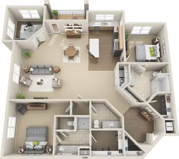 Floorplan of Presbyterian Village North, Assisted Living, Nursing Home, Independent Living, CCRC, Dallas, TX 11