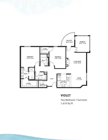 Floorplan of Carondelet Village, Assisted Living, Nursing Home, Independent Living, CCRC, Saint Paul, MN 6
