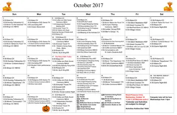 Activity Calendar of Carondelet Village, Assisted Living, Nursing Home, Independent Living, CCRC, Saint Paul, MN 5