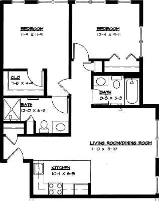 Floorplan of Boutwells Landing, Assisted Living, Nursing Home, Independent Living, CCRC, Oak Park Heights, MN 5