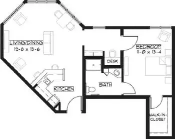 Floorplan of Boutwells Landing, Assisted Living, Nursing Home, Independent Living, CCRC, Oak Park Heights, MN 6