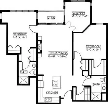 Floorplan of Boutwells Landing, Assisted Living, Nursing Home, Independent Living, CCRC, Oak Park Heights, MN 11