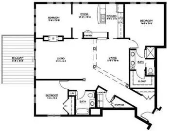 Floorplan of Folkestone, Assisted Living, Nursing Home, Independent Living, CCRC, Wayzata, MN 9