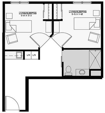 Floorplan of GracePointe Crossing, Assisted Living, Nursing Home, Independent Living, CCRC, Cambridge, MN 4
