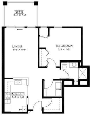 Floorplan of GracePointe Crossing, Assisted Living, Nursing Home, Independent Living, CCRC, Cambridge, MN 10