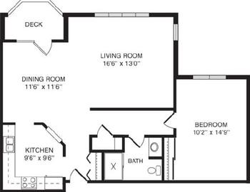 Floorplan of GracePointe Crossing, Assisted Living, Nursing Home, Independent Living, CCRC, Cambridge, MN 19