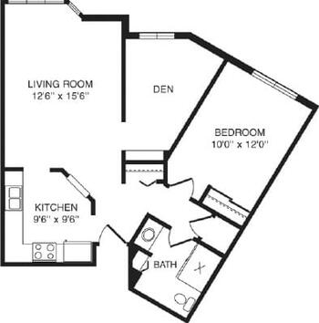 Floorplan of GracePointe Crossing, Assisted Living, Nursing Home, Independent Living, CCRC, Cambridge, MN 20