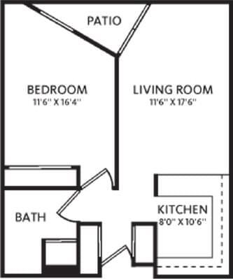 Floorplan of Lake Minnetonka Shores, Assisted Living, Nursing Home, Independent Living, CCRC, Springpark, MN 10
