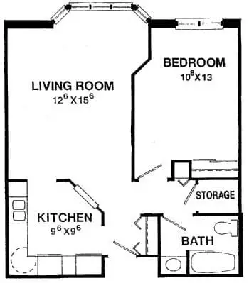Floorplan of Maranatha, Assisted Living, Nursing Home, Independent Living, CCRC, Minneapolis, MN 1