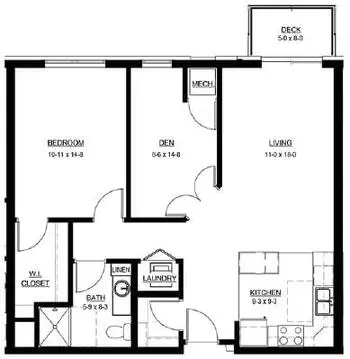 Floorplan of Maranatha, Assisted Living, Nursing Home, Independent Living, CCRC, Minneapolis, MN 6