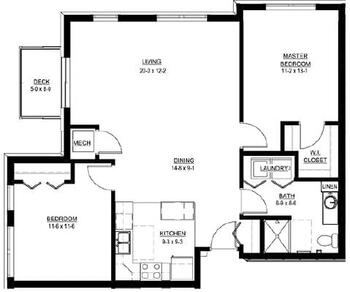 Floorplan of Maranatha, Assisted Living, Nursing Home, Independent Living, CCRC, Minneapolis, MN 8