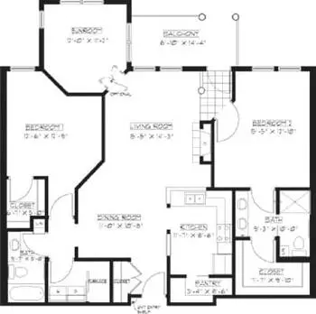 Floorplan of Waverly Gardens, Assisted Living, Nursing Home, Independent Living, CCRC, North Oaks, MN 20