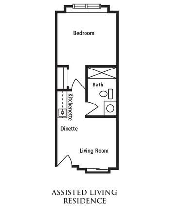 Floorplan of Regency Brookfield, Assisted Living, Nursing Home, Independent Living, CCRC, Brookfield, WI 2