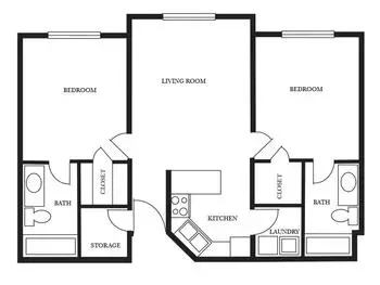 Floorplan of Regency Retirement Birmingham, Assisted Living, Nursing Home, Independent Living, CCRC, Birmingham, AL 3