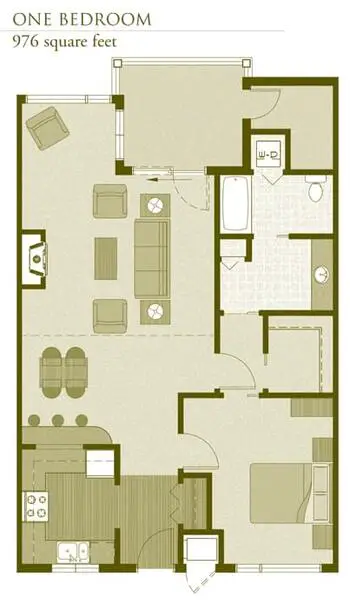 Floorplan of Cascade Manor, Assisted Living, Nursing Home, Independent Living, CCRC, Eugene, OR 1