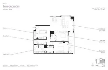 Floorplan of Holladay Park Plaza, Assisted Living, Nursing Home, Independent Living, CCRC, Portland, OR 7