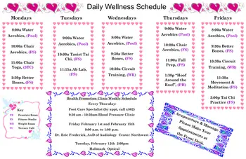 Activity Calendar of Holladay Park Plaza, Assisted Living, Nursing Home, Independent Living, CCRC, Portland, OR 3