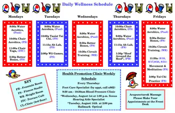 Activity Calendar of Holladay Park Plaza, Assisted Living, Nursing Home, Independent Living, CCRC, Portland, OR 10