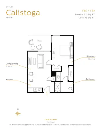 Floorplan of The Meadows of Napa Valley, Assisted Living, Nursing Home, Independent Living, CCRC, Napa, CA 5