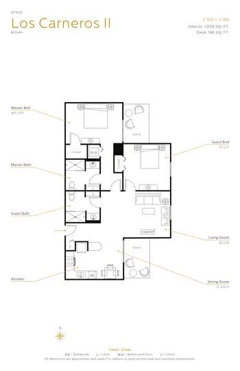 Floorplan of The Meadows of Napa Valley, Assisted Living, Nursing Home, Independent Living, CCRC, Napa, CA 11