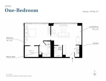 Floorplan of Rogue Valley Manor, Assisted Living, Nursing Home, Independent Living, CCRC, Medford, OR 7