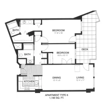 Floorplan of Rogue Valley Manor, Assisted Living, Nursing Home, Independent Living, CCRC, Medford, OR 4