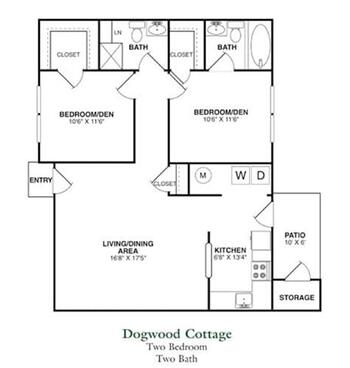 Floorplan of Warwick Forest, Assisted Living, Nursing Home, Independent Living, CCRC, Newport News, VA 1
