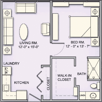 Floorplan of Rockwood South Hill, Assisted Living, Nursing Home, Independent Living, CCRC, Spokane, WA 1