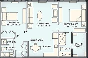 Floorplan of Rockwood South Hill, Assisted Living, Nursing Home, Independent Living, CCRC, Spokane, WA 2