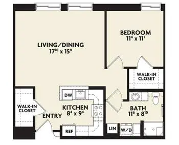 Floorplan of The Willows at Worcester, Assisted Living, Nursing Home, Independent Living, CCRC, Worcester, MA 1